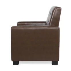 Craigue Contemporary Tufted Faux Leather Pushback Recliner - Christopher Knight Home -Christopher Knight Home GUEST 9bef1ec6 9b6d 48fb a83d 0b695dbd45c6