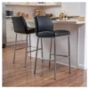 30" Vasos Bonded Leather Barstool Set 2ct - Christopher Knight Home -Christopher Knight Home GUEST 9e55240e 0bbf 43b6 b4d1 9e7dea3c658b