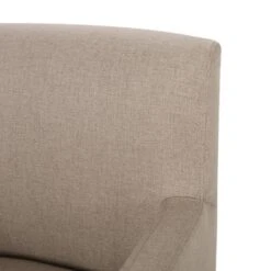 Mcclure Contemporary Upholstered Armchair Taupe/Espresso - Christopher Knight Home -Christopher Knight Home GUEST 9e95a660 cfa8 4afd 8bcc 2d21121a9ac1