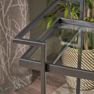 Ambrose Industrial Bar Cart - Christopher Knight Home 5 Ambrose Industrial Bar Cart - Christopher Knight Home - Image 3