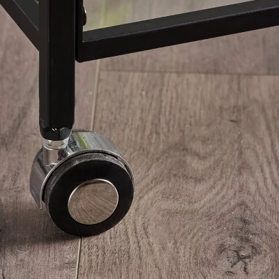 Ambrose Industrial Bar Cart - Christopher Knight Home 4 Ambrose Industrial Bar Cart - Christopher Knight Home - Image 2