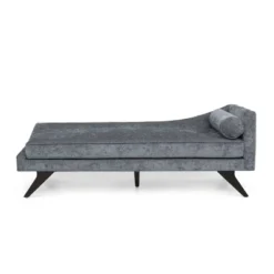 Cagle Mid Century Modern Fabric Chaise Lounge - Christopher Knight Home -Christopher Knight Home GUEST a48e050a 9d6b 4730 93a9 ca2f59226953