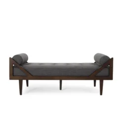 Rayle Contemporary Tufted Chaise Lounge With Rolled Accent Pillows - Christopher Knight Home 21 Rayle Contemporary Tufted Chaise Lounge With Rolled Accent Pillows - Christopher Knight Home -Christopher Knight Home GUEST a5415eb9 efa9 4289 835e 5815fb6bf39b