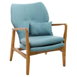 Haddie Mid Century Modern Club Chair - Christopher Knight Home -Christopher Knight Home GUEST a5b6f01f 64cd 4c18 a239 eff486b00124