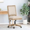 Sandine Rustic Upholstered Swivel Office Chair - Christopher Knight Home -Christopher Knight Home GUEST a5f65d32 e529 42f1 aeb4 a4a113e96e4e