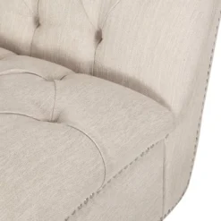 Varnell Contemporary Fabric Button Tufted Chaise Lounge Beige/Dark Brown - Christopher Knight Home 16 Varnell Contemporary Fabric Button Tufted Chaise Lounge Beige/Dark Brown - Christopher Knight Home -Christopher Knight Home GUEST a6dbd0af 2fa8 4e0f 8704 cac3f9a45a8e