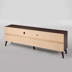 2pc Daru Mid-Century Entertainment Center Set Walnut - Christopher Knight Home -Christopher Knight Home GUEST a72c2037 3cca 4bce ae56 c8518ea7dedb