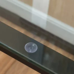 Eghan Glass Computer Desk Black - Christopher Knight Home -Christopher Knight Home GUEST aaf14a29 e3df 496b 8c27 fd6cbc2c49e8