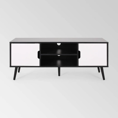 Peermont Mid-Century Modern TV Stand For TVs Up To 53" - Christopher Knight Home 7 Peermont Mid-Century Modern TV Stand For TVs Up To 53" - Christopher Knight Home - Image 5