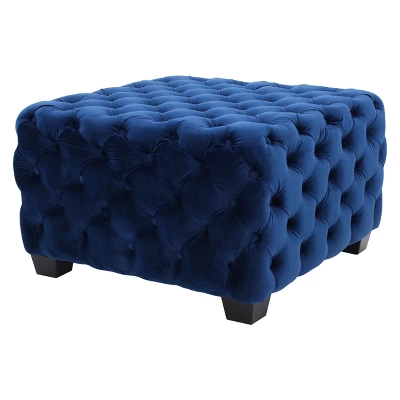 Jaymee New Velvet Ottoman - Christopher Knight Home 8 Jaymee New Velvet Ottoman - Christopher Knight Home - Image 6