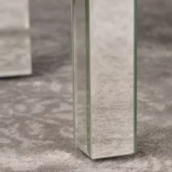 Amara 2 Drawer Side Table Mirror Finished - Christopher Knight Home -Christopher Knight Home GUEST aceead13 3bef 457c bfbc 9987427a926b