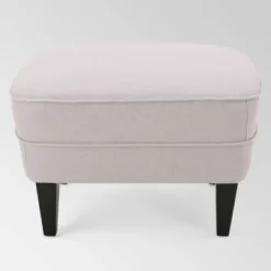 Tafton Club Chair And Ottoman - Natural - Christopher Knight Home -Christopher Knight Home GUEST af5f556f 80e9 4d87 a295 1476fc1a36bb