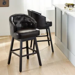 Set Of 2 30.5" Ogden Barstool Brown - Christopher Knight Home -Christopher Knight Home GUEST afa340b6 c1a7 4c91 b4e7 d72b93cdf2f9