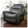 Charlie Faux Leather Glider Recliner Club Chair - Christopher Knight Home -Christopher Knight Home GUEST b04b7c4f c342 47ae bdc7 dd9e65fe7c6b
