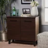 Wilnona Modern 3Shelf Cabinet - Christopher Knight Home
