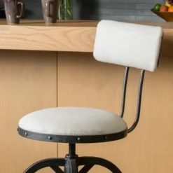 Stirling Adjustable Barstool - Christopher Knight Home -Christopher Knight Home GUEST b3e3740d 3070 4d75 b1f7 1936fc477d6d