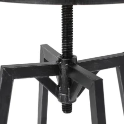 Alanis Firwood Barstool Black Brush Silver - Christopher Knight Home -Christopher Knight Home GUEST b63f7c1f 5cd3 40da a7c6 3c7eb58078fa