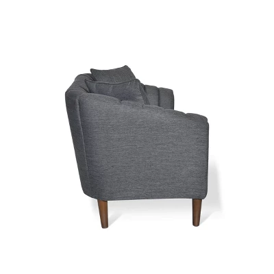 Ansonia Contemporary Fabric 3 Seater Sofa - Christopher Knight Home 5 Ansonia Contemporary Fabric 3 Seater Sofa - Christopher Knight Home - Image 3