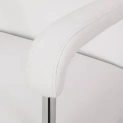 Gehring Modern Channel Stitched Swivel Office Lift Chair White/Chrome - Christopher Knight Home 12 Gehring Modern Channel Stitched Swivel Office Lift Chair White/Chrome - Christopher Knight Home -Christopher Knight Home GUEST b6d29163 1116 4077 beed b4499d632852