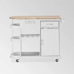 Corby Kitchen Cart - Christopher Knight Home -Christopher Knight Home GUEST b719a88f 0b83 4474 a30e aed24dbc9270