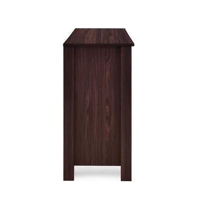 3pc Olimont Contemporary Double Dresser And Nightstand Set Walnut - Christopher Knight Home 8 3pc Olimont Contemporary Double Dresser And Nightstand Set Walnut - Christopher Knight Home - Image 6