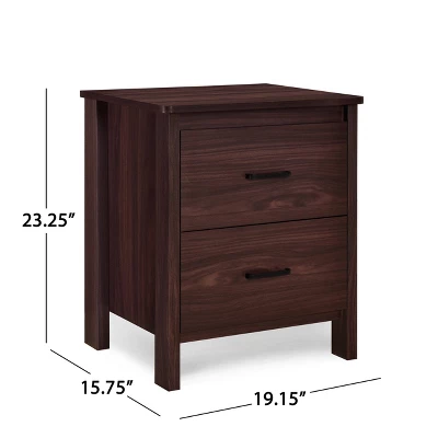 3pc Olimont Contemporary Double Dresser And Nightstand Set Walnut - Christopher Knight Home 14 3pc Olimont Contemporary Double Dresser And Nightstand Set Walnut - Christopher Knight Home - Image 12