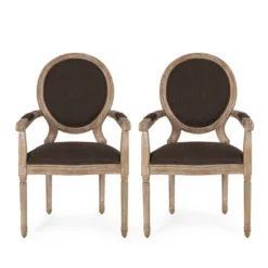Set Of 2 Judith French Country Wood Upholstered Dining Chairs - Christopher Knight Home 29 Set Of 2 Judith French Country Wood Upholstered Dining Chairs - Christopher Knight Home -Christopher Knight Home GUEST bb1a1443 e2ef 46a6 b184 15ff536d57eb