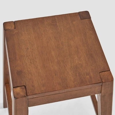 Set Of 2 Maybelle Farmhouse Wooden Counter Height Barstools - Christopher Knight Home 6 Set Of 2 Maybelle Farmhouse Wooden Counter Height Barstools - Christopher Knight Home - Image 4