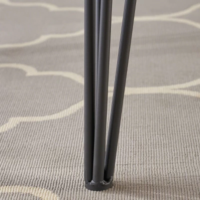 70.5" Chana Industrial Live Edge Rectangular Dining Table Natural - Christopher Knight Home 5 70.5" Chana Industrial Live Edge Rectangular Dining Table Natural - Christopher Knight Home - Image 3