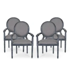 Set Of 4 Judith French Country Wood Upholstered Dining Chairs - Christopher Knight Home 28 Set Of 4 Judith French Country Wood Upholstered Dining Chairs - Christopher Knight Home -Christopher Knight Home GUEST be6087e5 abe1 4f1d 8eba 9d289ae30dfe