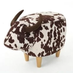Bessie Cow Ottoman - Christopher Knight Home -Christopher Knight Home GUEST bf51c566 7bcf 4df0 8bd2 6a8d9c8d3817