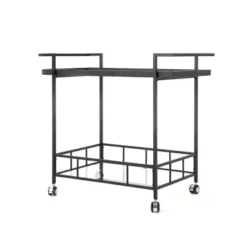 Ambrose Industrial Bar Cart - Christopher Knight Home 16 Ambrose Industrial Bar Cart - Christopher Knight Home -Christopher Knight Home GUEST bf6b8415 3197 47d2 8d47 2942b7e6998b