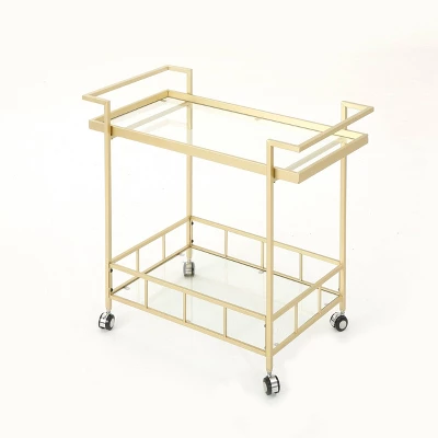Ambrose Industrial Bar Cart - Christopher Knight Home 10 Ambrose Industrial Bar Cart - Christopher Knight Home - Image 8