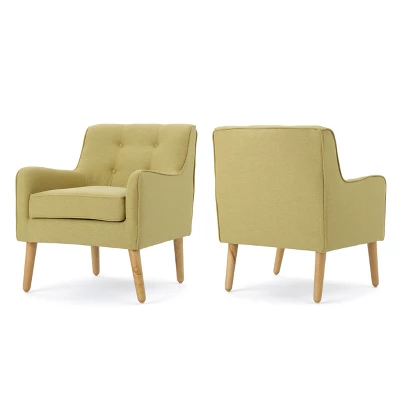 Set Of 2 Felicity Mid-Century Armchairs - Christopher Knight Home 7 Set Of 2 Felicity Mid-Century Armchairs - Christopher Knight Home - Image 5
