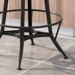 Clarkson Modern Industrial Adjustable Barstool Natural/Black - Christopher Knight Home -Christopher Knight Home GUEST c478989b af88 4c60 bf4e 7c1338cc1a16