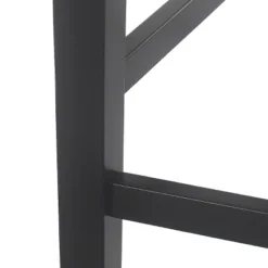 2pc Benner Farmhouse Upholstered Wood Counter Height Barstools Black - Christopher Knight Home -Christopher Knight Home GUEST c6583cde 984d 4737 8d69 1f4e293deab7