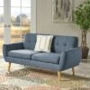 Josephine Mid-Century Modern Petite Sofa - Christopher Knight Home -Christopher Knight Home GUEST c77a32f8 511b 449c 80a4 65448860c88b