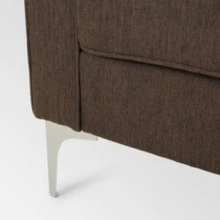 Portwall Contemporary Tufted Sofa Brown - Christopher Knight Home -Christopher Knight Home GUEST c9f5553f 02d2 4c97 a86e c3bf18341400