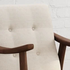 Set Of 2 Chabani Mid-Century Modern Accent Chair - Christopher Knight Home -Christopher Knight Home GUEST c9f86e82 7ff2 4d89 9106 f3477c0f109b