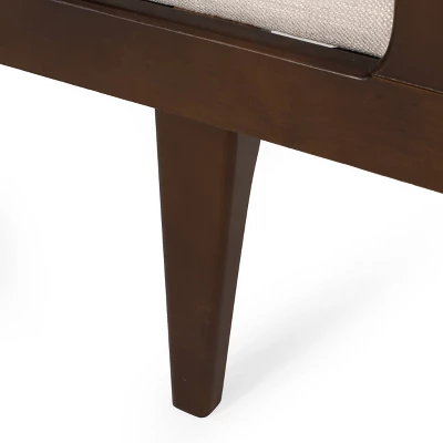 Rayle Contemporary Tufted Chaise Lounge With Rolled Accent Pillows - Christopher Knight Home 8 Rayle Contemporary Tufted Chaise Lounge With Rolled Accent Pillows - Christopher Knight Home - Image 6