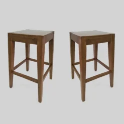 Set Of 2 Maybelle Farmhouse Wooden Counter Height Barstools - Christopher Knight Home 12 Set Of 2 Maybelle Farmhouse Wooden Counter Height Barstools - Christopher Knight Home -Christopher Knight Home GUEST cdcc384e d9c6 4298 a8b6 a1226e780f24