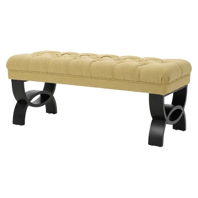 Scarlette Tufted Ottoman Bench - Christopher Knight Home 8 Scarlette Tufted Ottoman Bench - Christopher Knight Home - Image 6