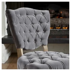 Bates Tufted Dining Chair Set 2ct - Christopher Knight Home -Christopher Knight Home GUEST d6929e97 586e 4f3b 835b 080184bf3c7a