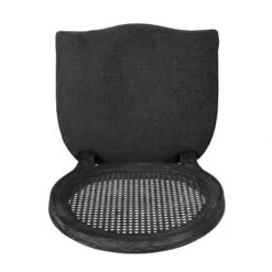 2pk Aquilla French Country Wood And Cane Upholstered Dining Chairs - Christopher Knight Home -Christopher Knight Home GUEST d750ef0b 3333 4280 827e e6216d844aa8