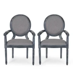 Set Of 2 Judith French Country Wood Upholstered Dining Chairs - Christopher Knight Home 30 Set Of 2 Judith French Country Wood Upholstered Dining Chairs - Christopher Knight Home -Christopher Knight Home GUEST d88a5f21 1773 4085 bf32 5cd144aa5bc8