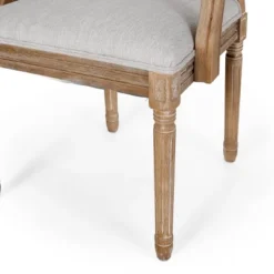 Set Of 6 Maria French Country Wood And Cane Upholstered Dining Chairs - Christopher Knight Home -Christopher Knight Home GUEST d913328e e5dd 4ee9 a3ad c924dcc4a809