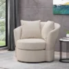 Smyrna Contemporary Upholstered Swivel Club Chair - Christopher Knight Home 1 Smyrna Contemporary Upholstered Swivel Club Chair - Christopher Knight Home -Christopher Knight Home GUEST d984e417 29f4 4cc8 b8cf 467b9bc2381b