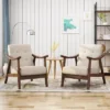 Set Of 2 Chabani Mid-Century Modern Accent Chair - Christopher Knight Home