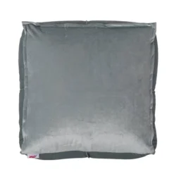 Nakisha Modern Glam Velvet Square Bean Bag Ottoman - Christopher Knight Home -Christopher Knight Home GUEST dc7e5ec0 a2e7 4204 b0df b2a2f7a07955