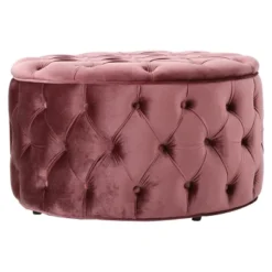 Zelfa New Velvet Ottoman - Christopher Knight Home -Christopher Knight Home GUEST dd4a95d0 83f1 4ac4 9d39 225e6646a504